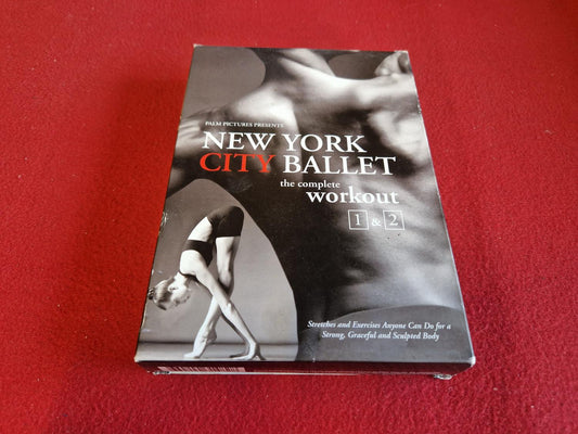 NEW YORK CITY BALLET THE COMPLETE WORKOUT 1 & 2 BOX till DVD