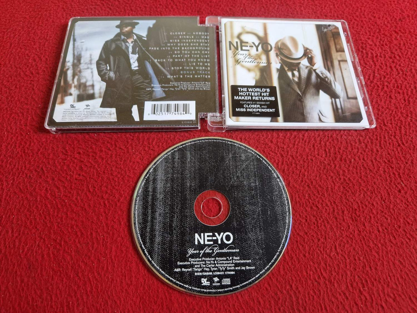 NE-YO YEAR OF THE GENTLEMAN CD