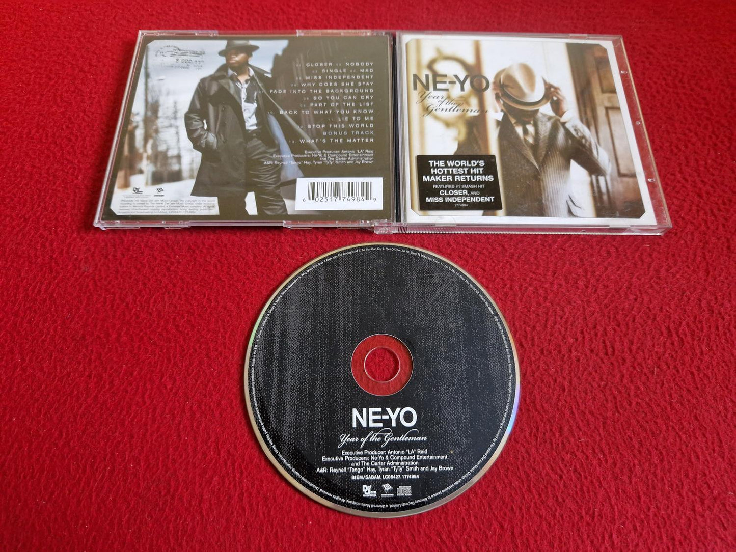 NE YO YEAR OF THE GENTLEMAN CD