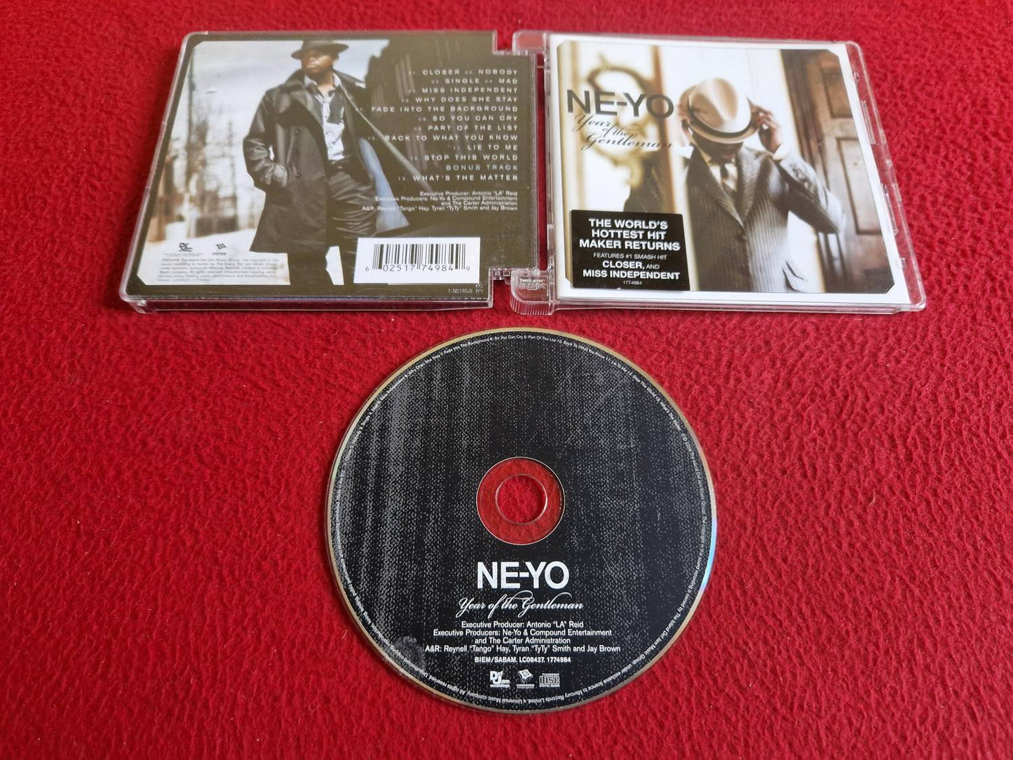 NE YO YEAR OF THE GENTLEMAN CD