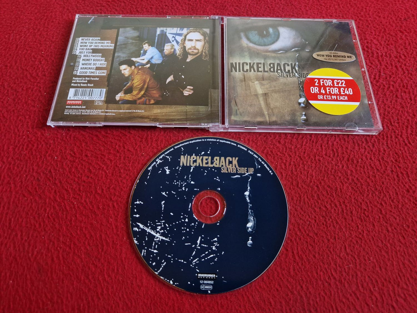NICKELBACK SILVER SIDE UP CD