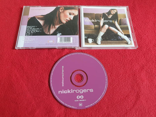 NICKI ROGERS COLOUR SCHEME till CD