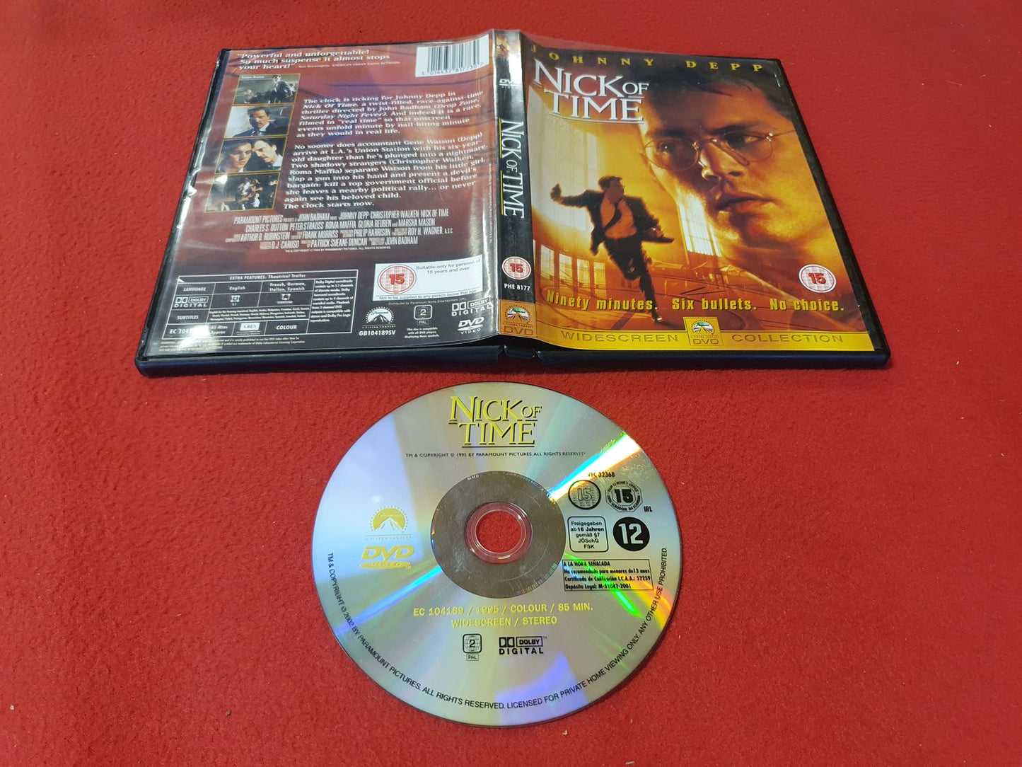 NICK OF TIME till DVD