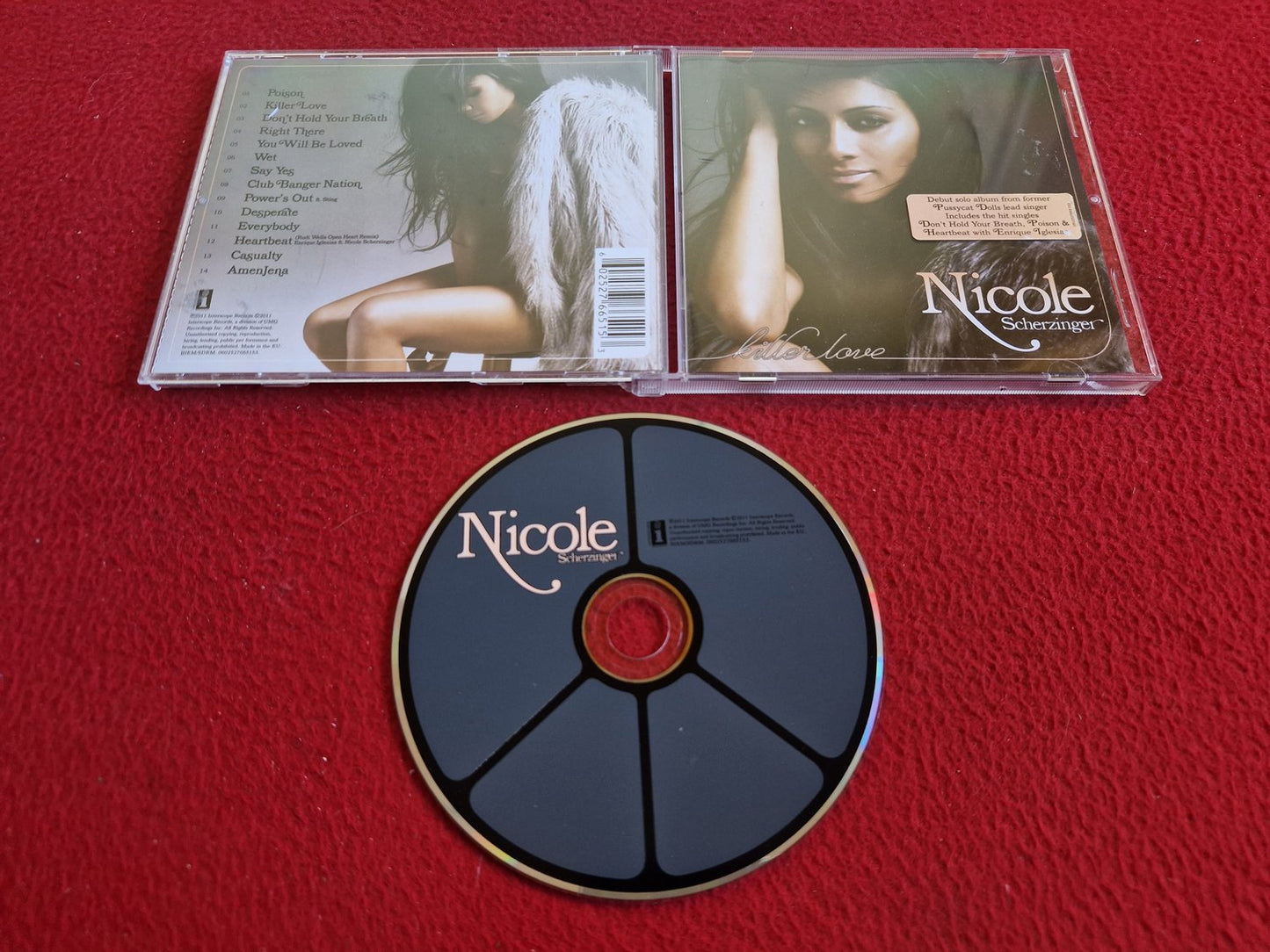 NICOLE SCHERZINGER KILLER LOVE CD
