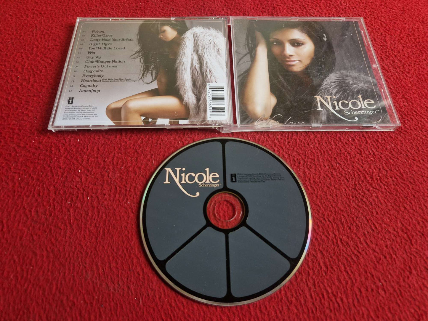 NICOLE SCHERZINGER KILLER LOVE CD
