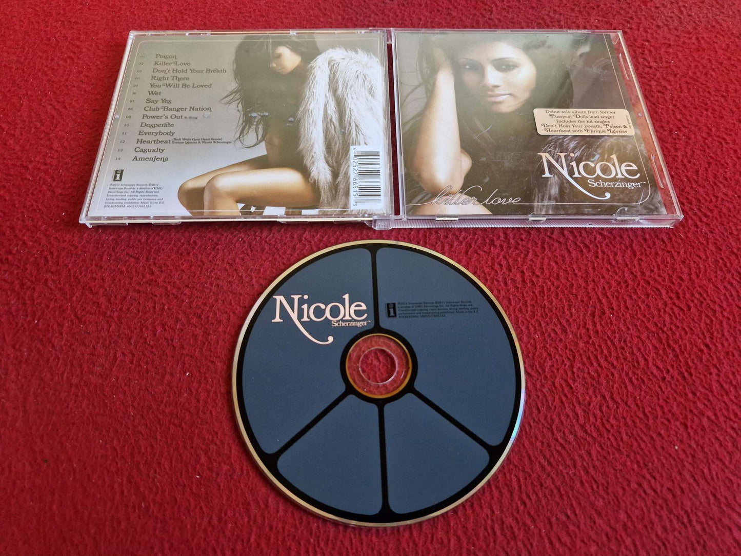 NICOLE SCHERZINGER KILLER LOVE CD