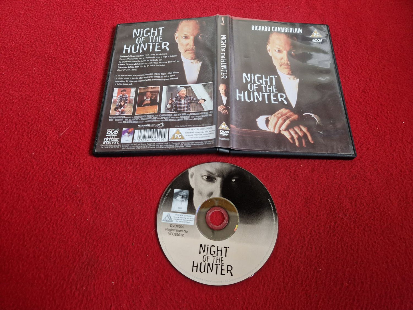 NIGHT OF THE HUNTER DVD