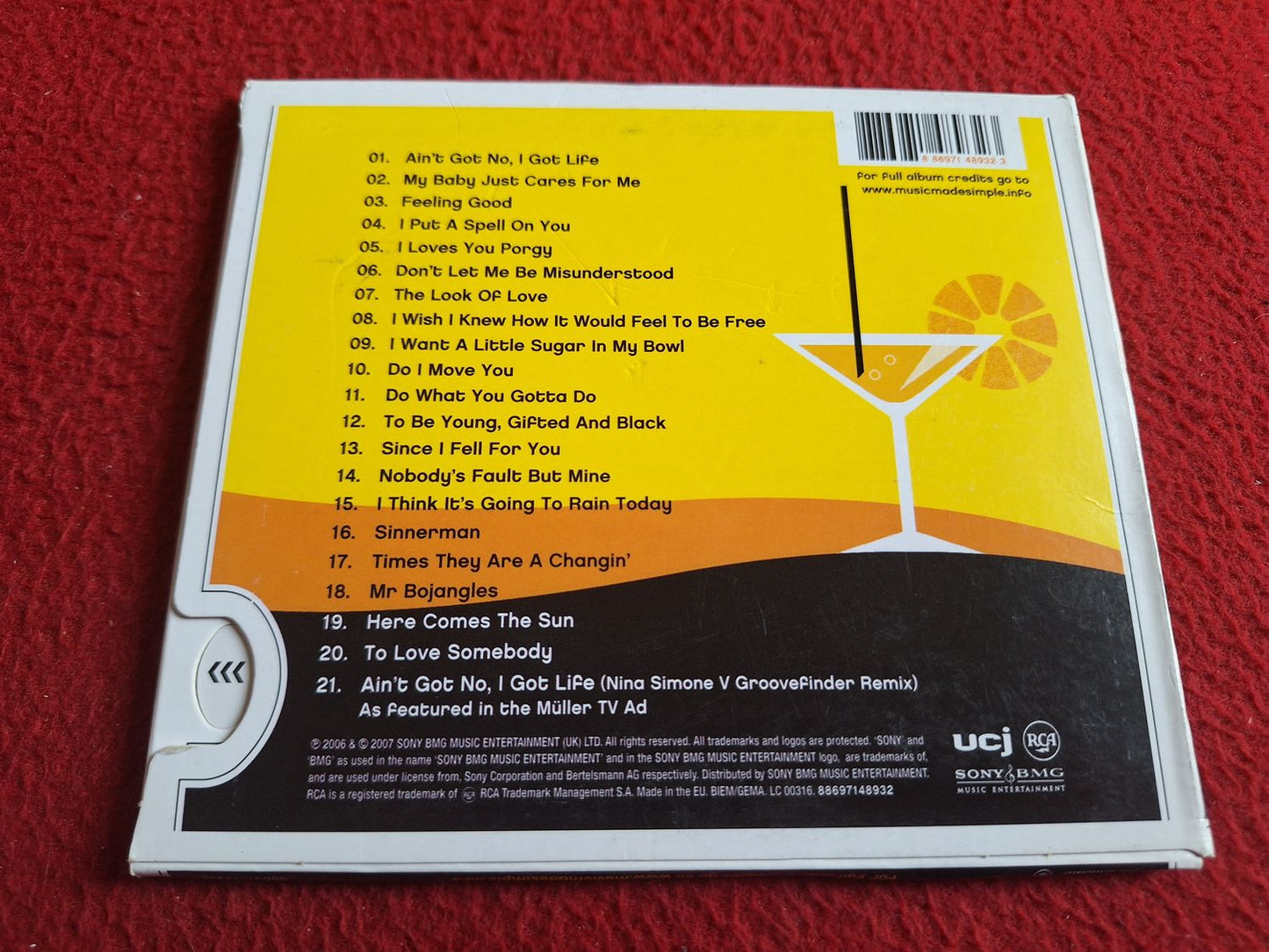 NINA SIMONE THE VERY BEST OF CD