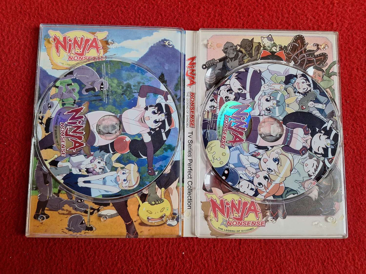 NINJA NONSENSE LEGEND OF SHINOBU PERFECT COLL. EP 1-12 [ ALL / NTSC ] BOX DVD