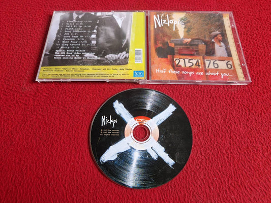 NIZLOPI HALF THESE SONGS ARE ABOUT YOU CD