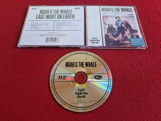 NOAH AND THE WHALE LAST NIGHT ON EARTH CD