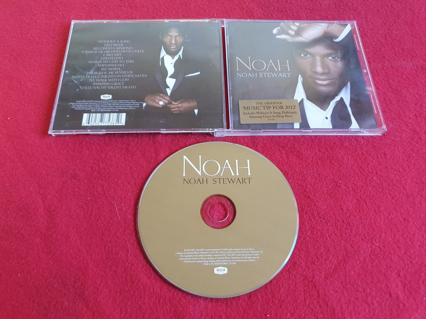 NOAH STEWART - NOAH till CD