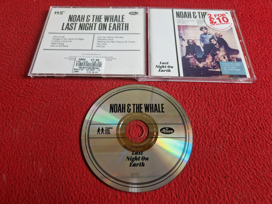 NOAH & THE WHALE LAST NIGHT ON EARTH CD