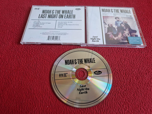 NOAH & THE WHALE LAST NIGHT ON EARTH CD