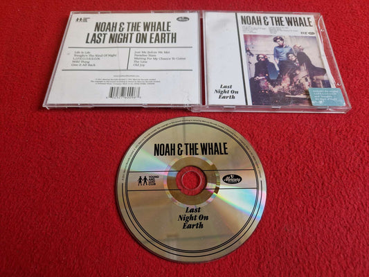 NOAH & THE WHALE LAST NIGHT ON EARTH CD