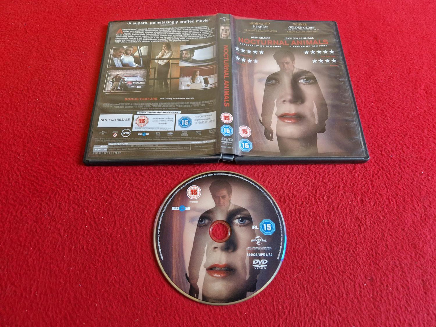 NOCTURNAL ANIMALS DVD