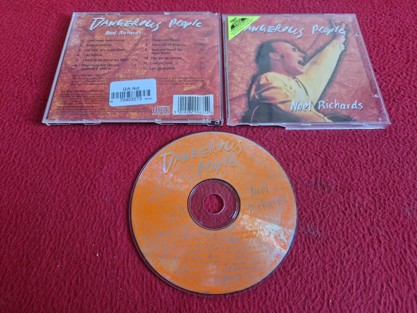 NOEL RICHARDS DANGEROUS PEOPLE CD