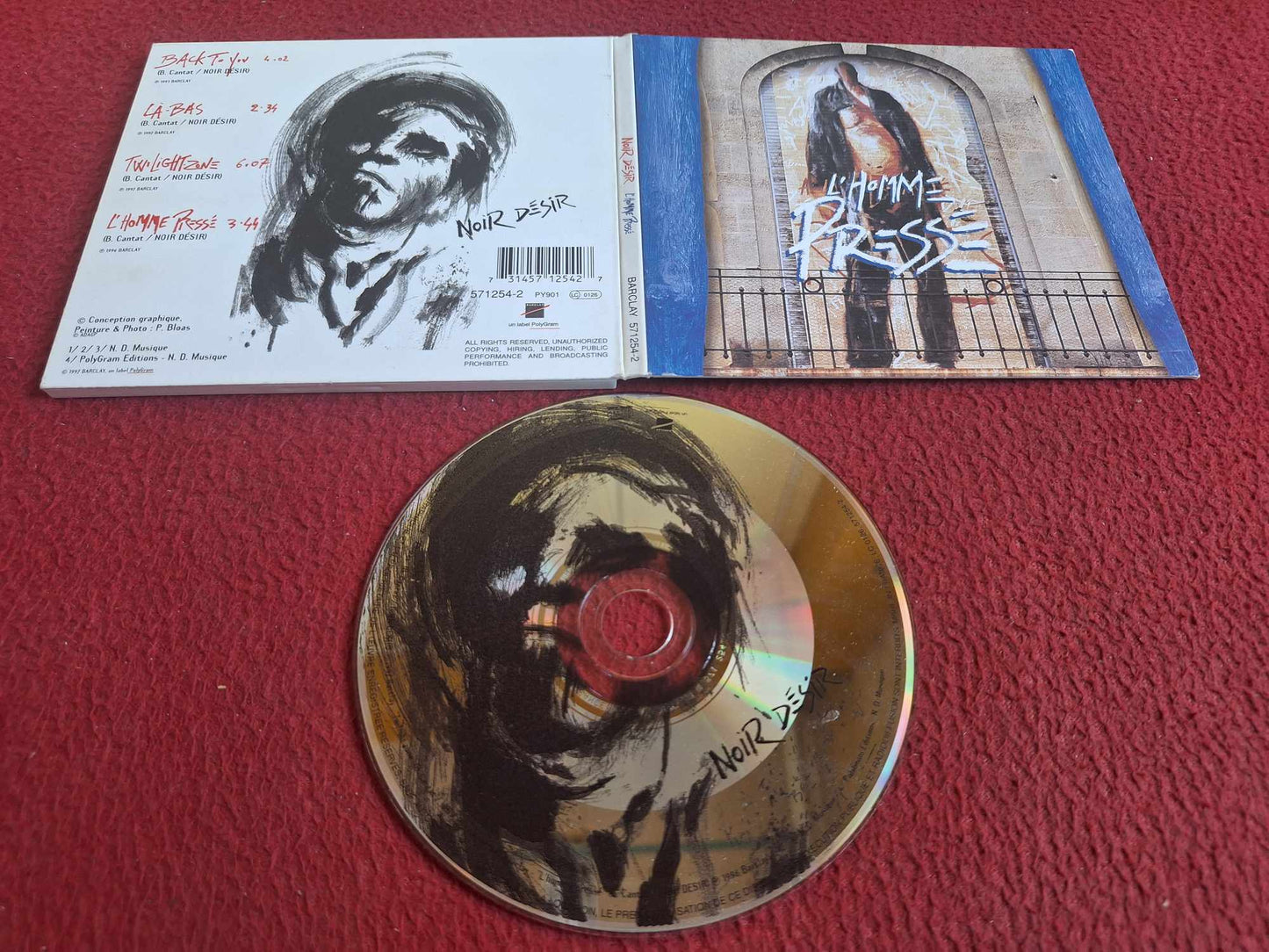 NOIR DESIR L'HOMME PRESSE CD