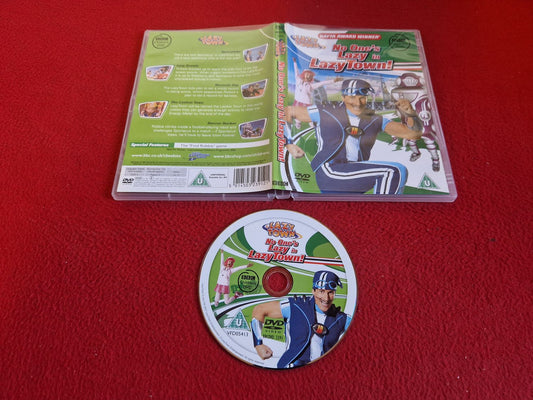 NO ONE'S LAZY IN LAZYTOWN DVD