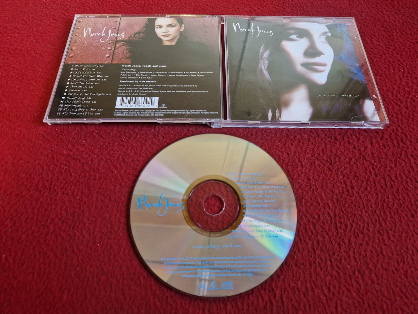 NORAH JONES COME AWAY WITH ME CD