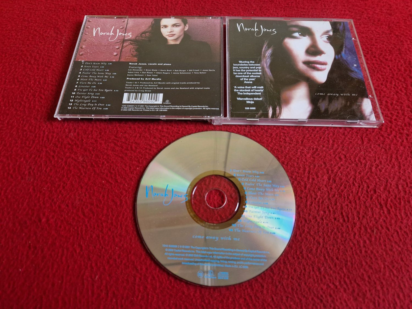 NORAH JONES COME AWAY WITH ME CD