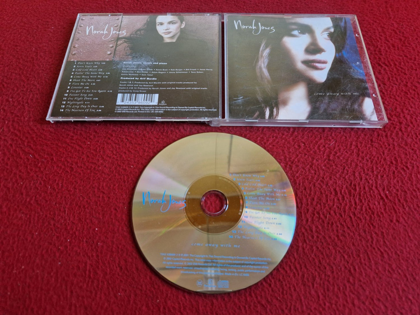 NORAH JONES COME AWAY WITH ME CD