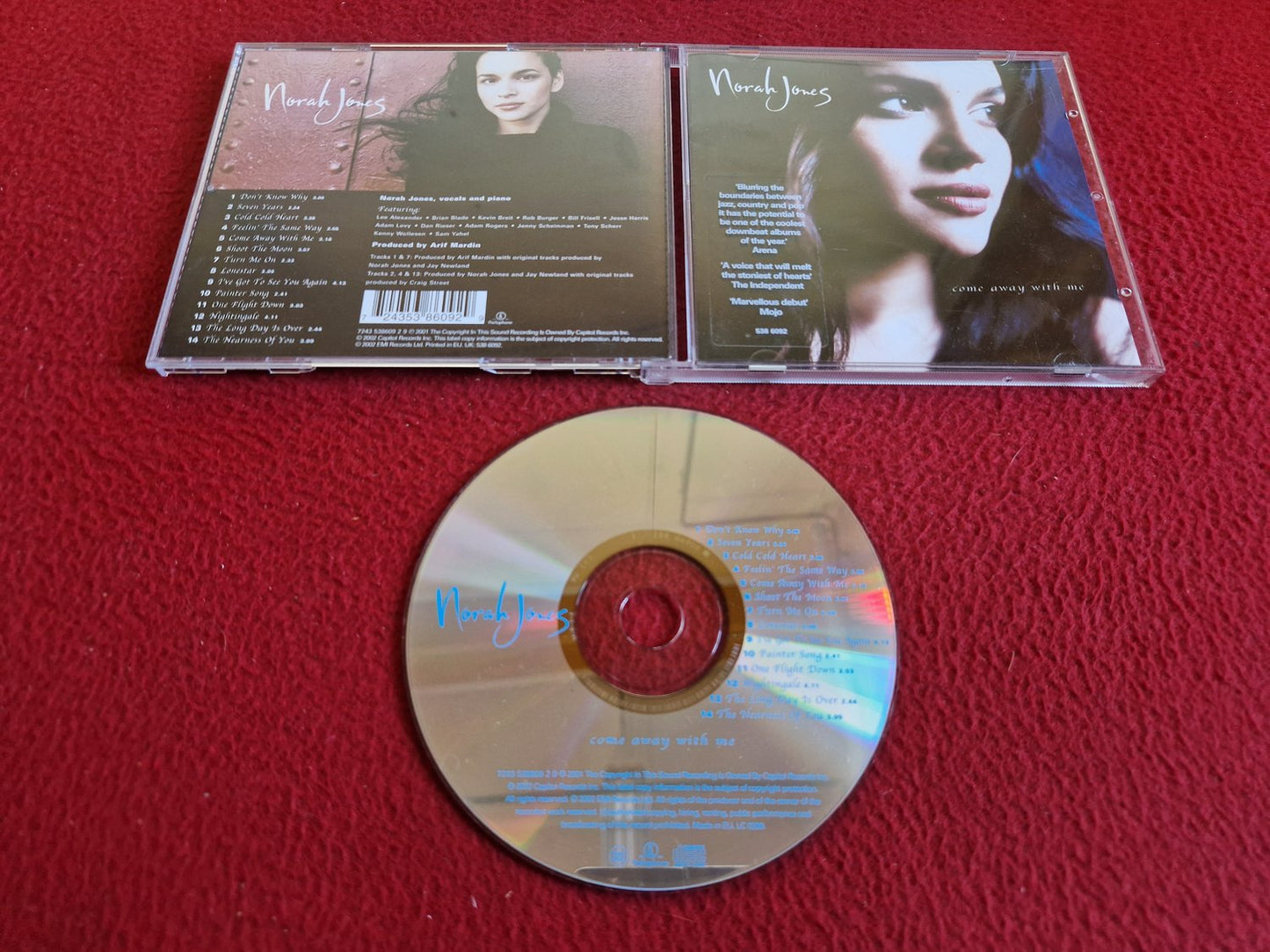 NORAH JONES COME AWAY WITH ME CD