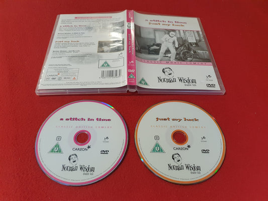 NORMAN WISDOM A STITCH IN TIME / JUST MY LUCK till DVD