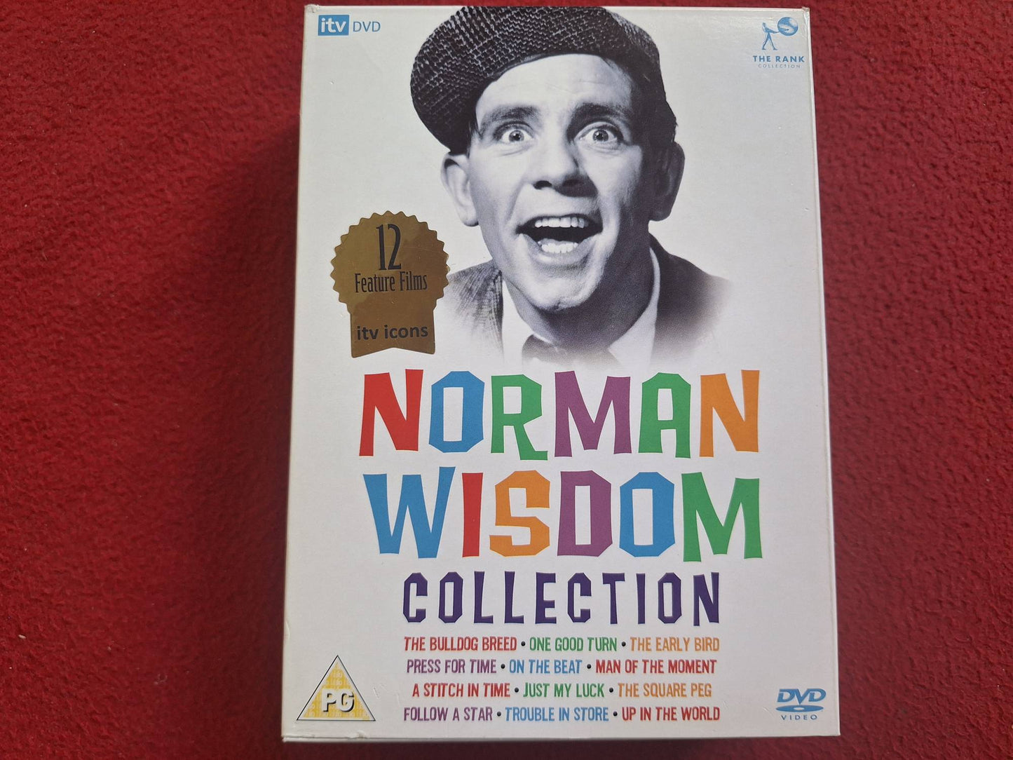 NORMAN WISDOM COLLECTION 12 FEATURE FILMS DVD
