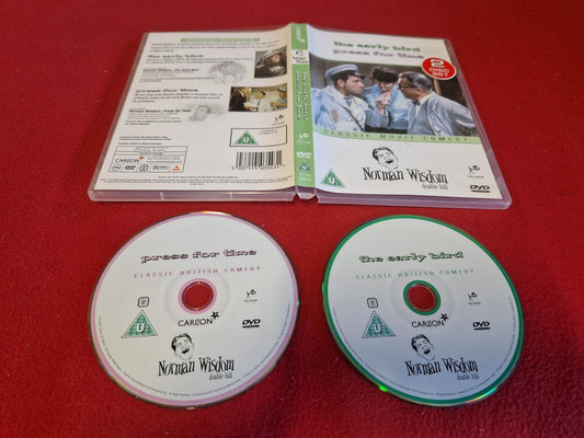 NORMAN WISDOM THE EARLY BIRD / PRESS FOR TIME till DVD