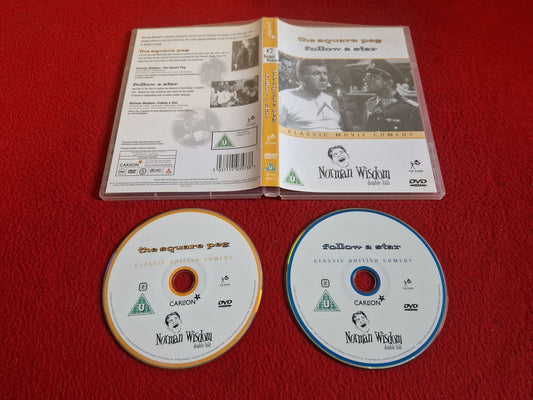 NORMAN WISDOM - THE SQUARE PEG / FOLLOW A STAR DVD