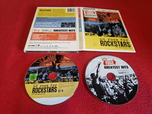 NO ROOM FOR ROCKSTARS TRUE STORIES OF ROCK & ROLL THE VANS WARPED TOUR till DVD