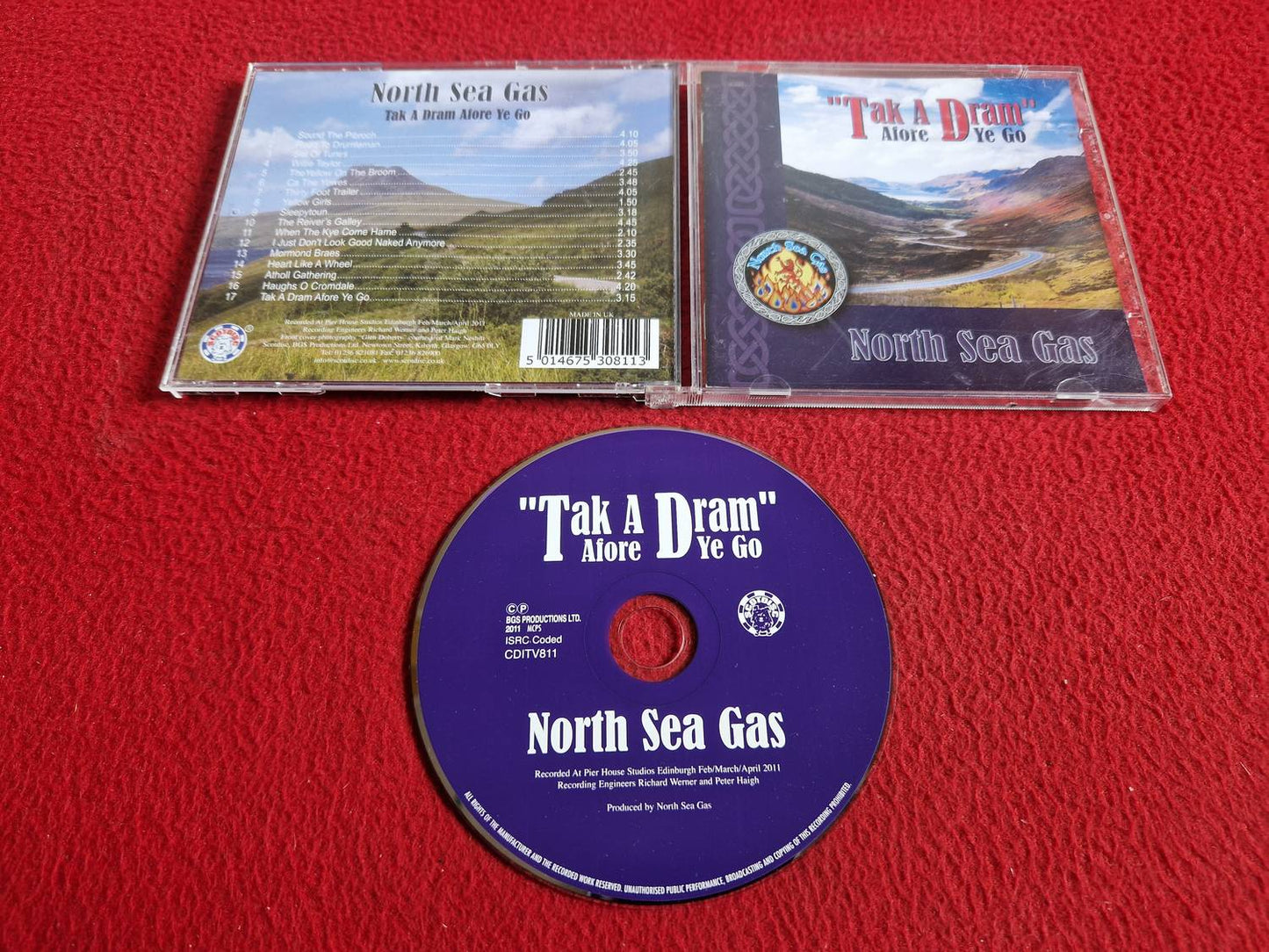 NORTH SEA GAS TAK A DRAM AFORE YE GO CD