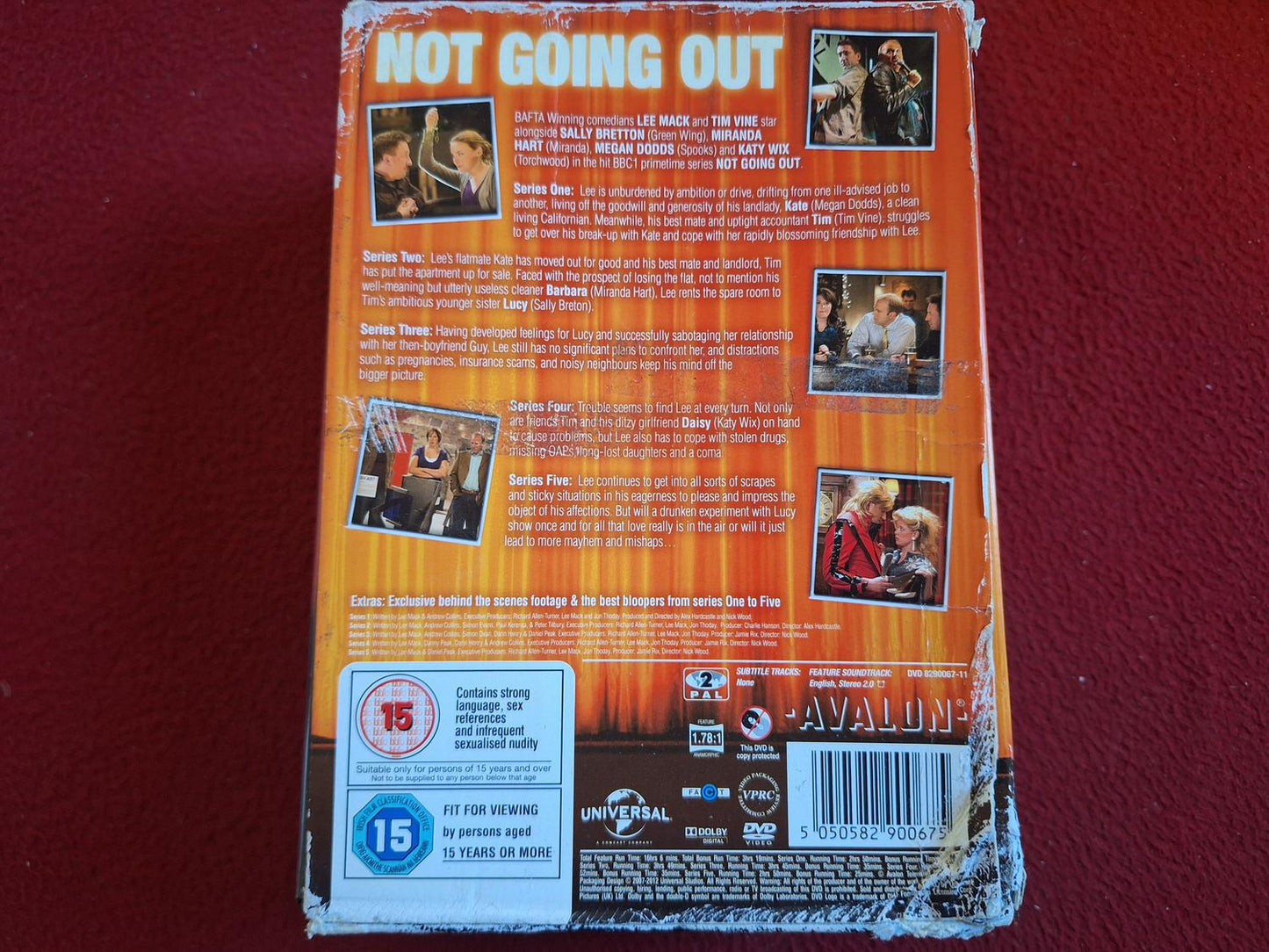 NOT GOING OUT SERIES 1 - 5 BOX DVD