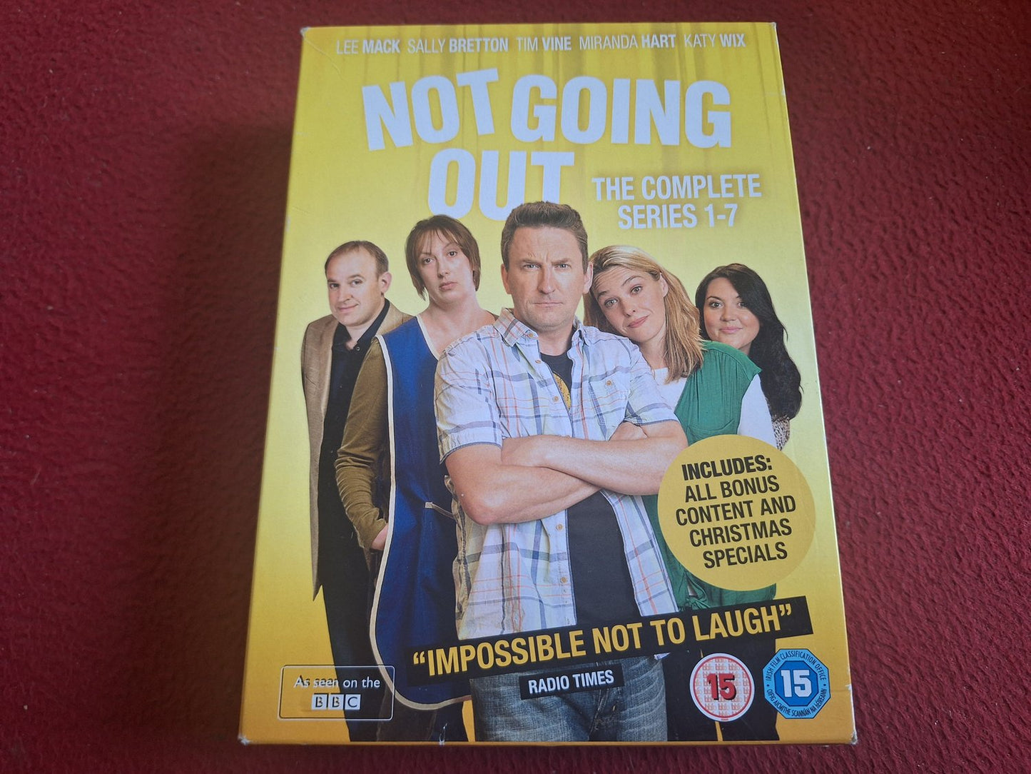 NOT GOING OUT SERIES 1 - 7 BOX DVD