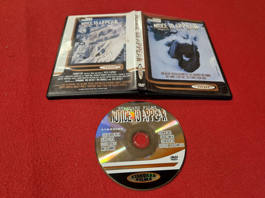 NOTICE TO APPEAR till DVD