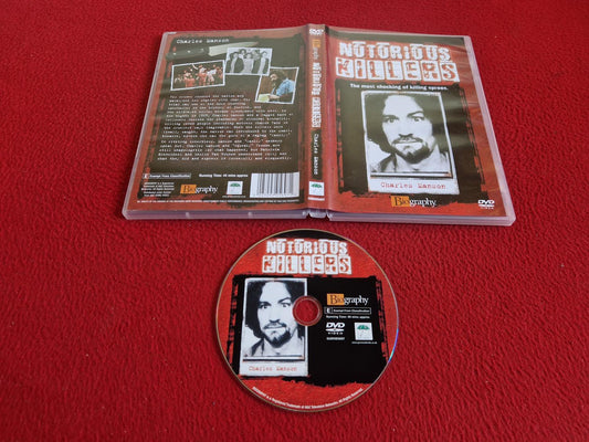 NOTORIOUS KILLERS - CHARLES MANSON DVD