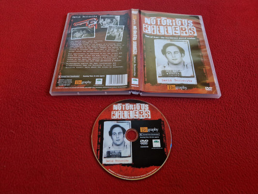 NOTORIOUS KILLERS - DAVID BERKOWITZ DVD