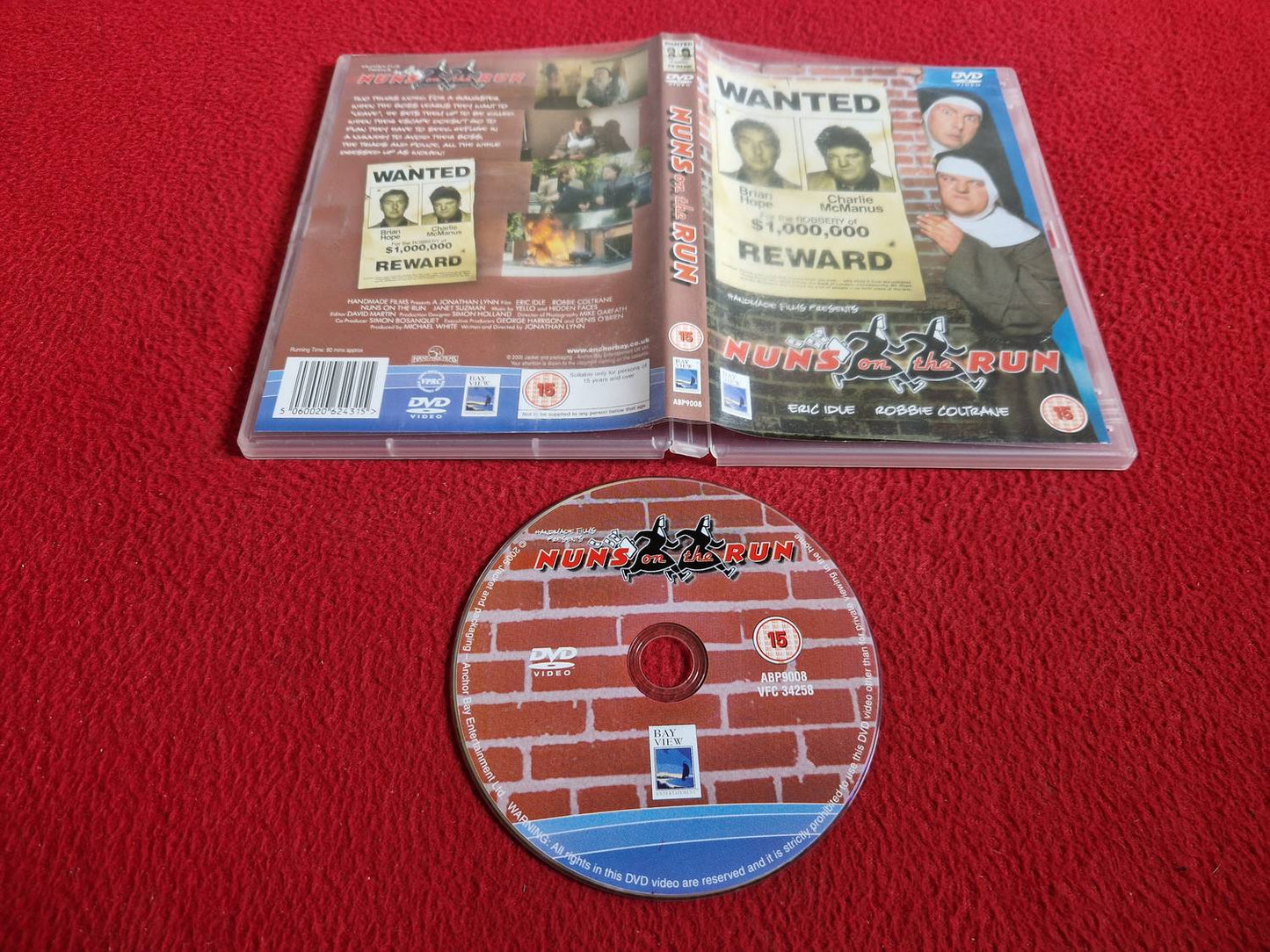 NUNS ON THE RUN DVD