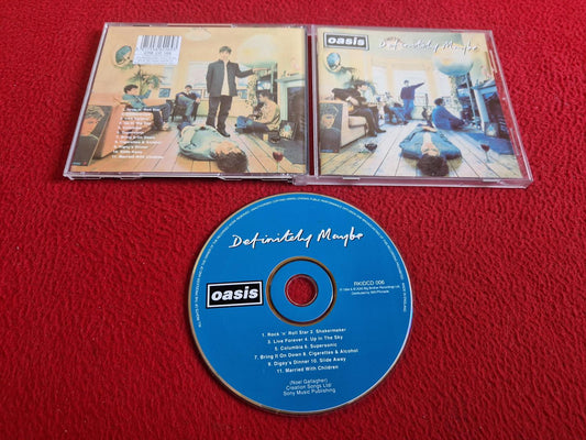 OASIS DEFINITELY MAYBE CD