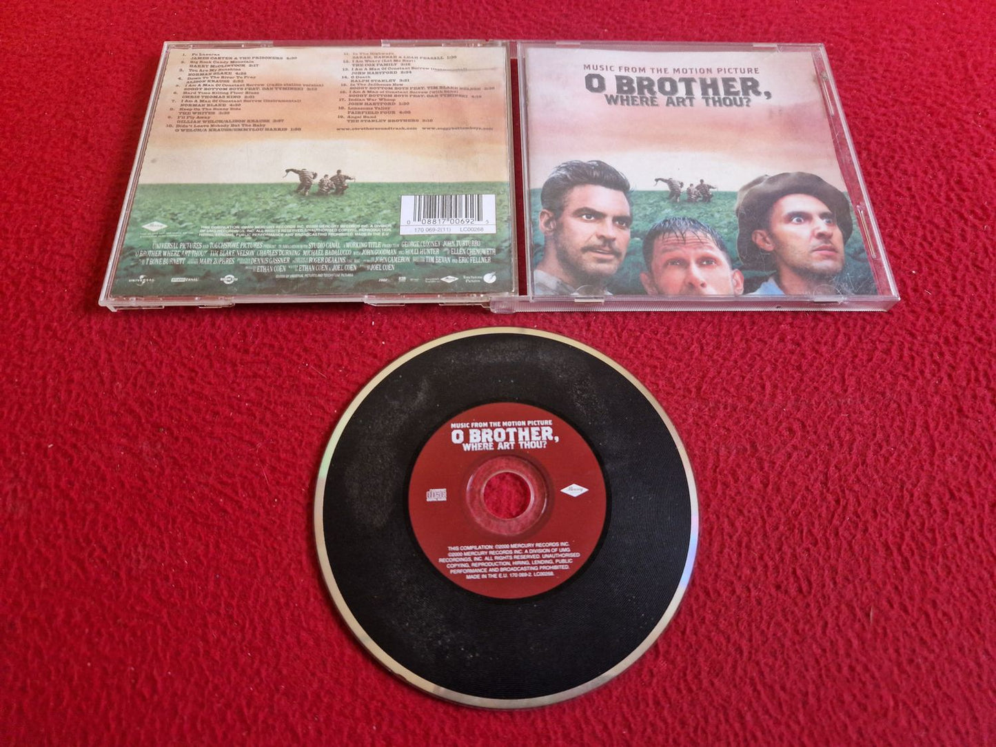 O BROTHER WHERE ART THOU MUSIC FROM THE MOTION PICTURE CD