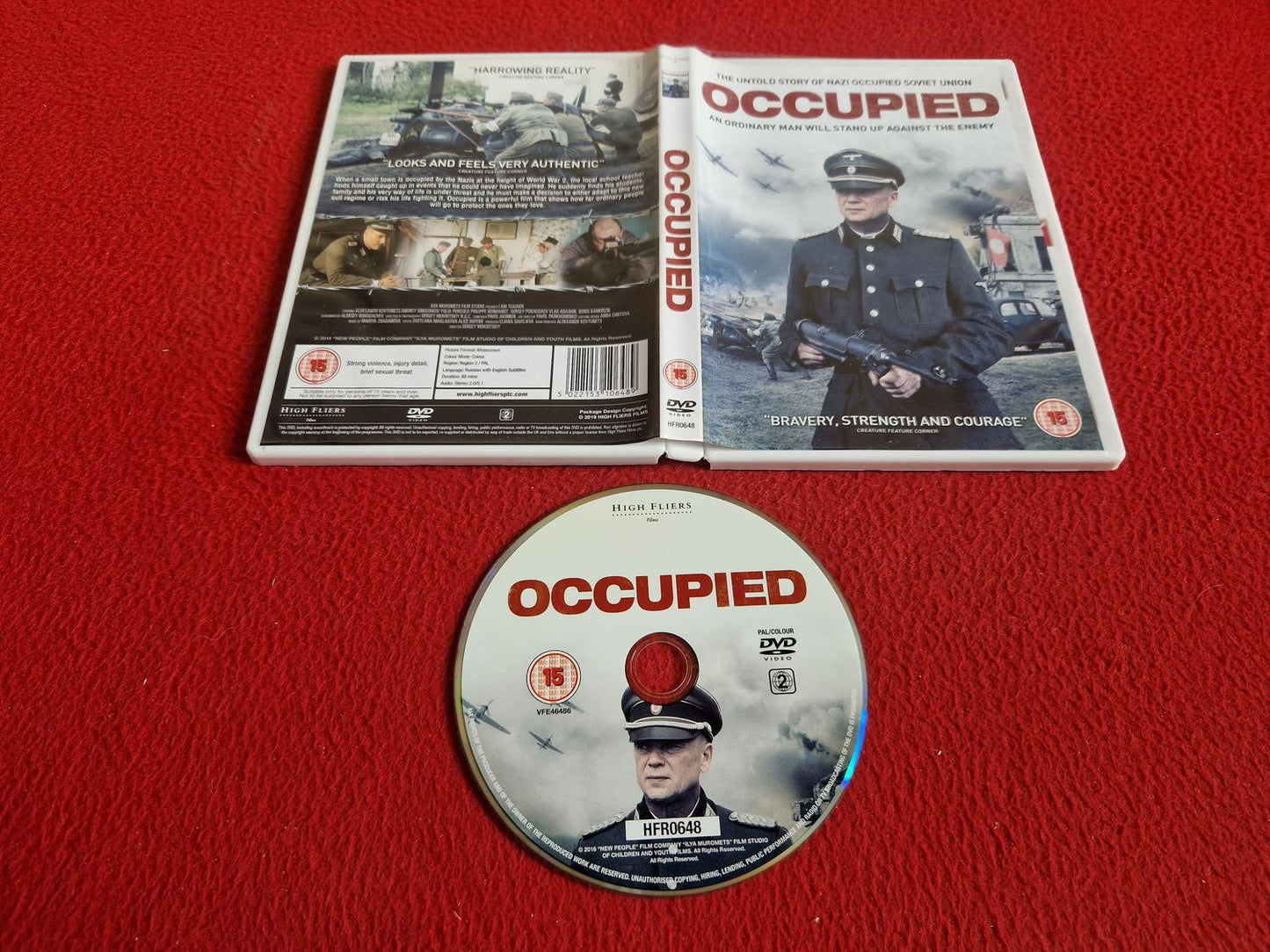 OCCUPIED [ RYSKT TAL ENGELSK TEXT ] DVD