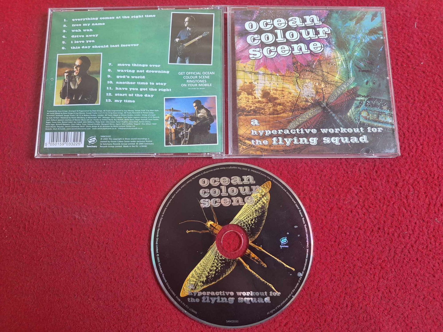 OCEAN COLOUR SCENE A HYPERACTIVE WORKOUT FOR THE FLYING SQUAD CD