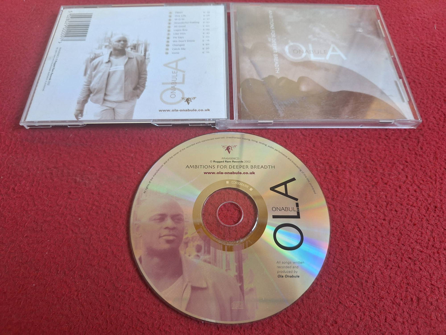 OLA ONABULE AMBITIONS FOR DEEPER BREADTH CD