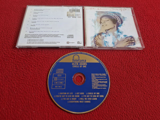 OLETA ADAMS CIRCLE OF ONE CD