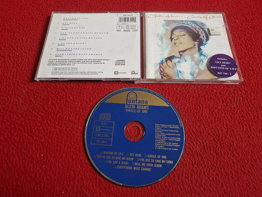 OLETA ADAMS CIRCLE OF ONE CD