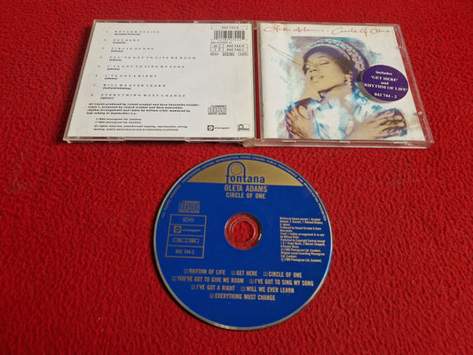 OLETA ADAMS CIRCLE OF ONE CD