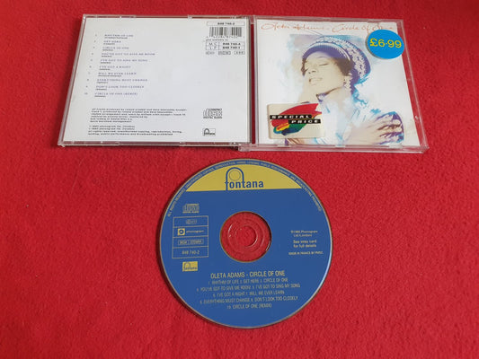 OLETA ADAMS CIRCLE OF ONE till CD