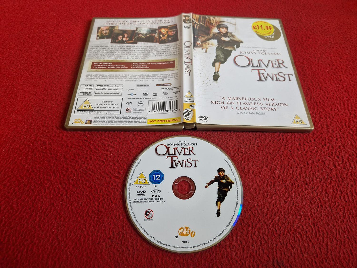 OLIVER TWIST DVD