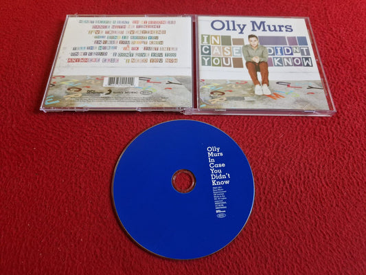 OLLY MURS IN CASE YOU DIDN'T KNOW CD